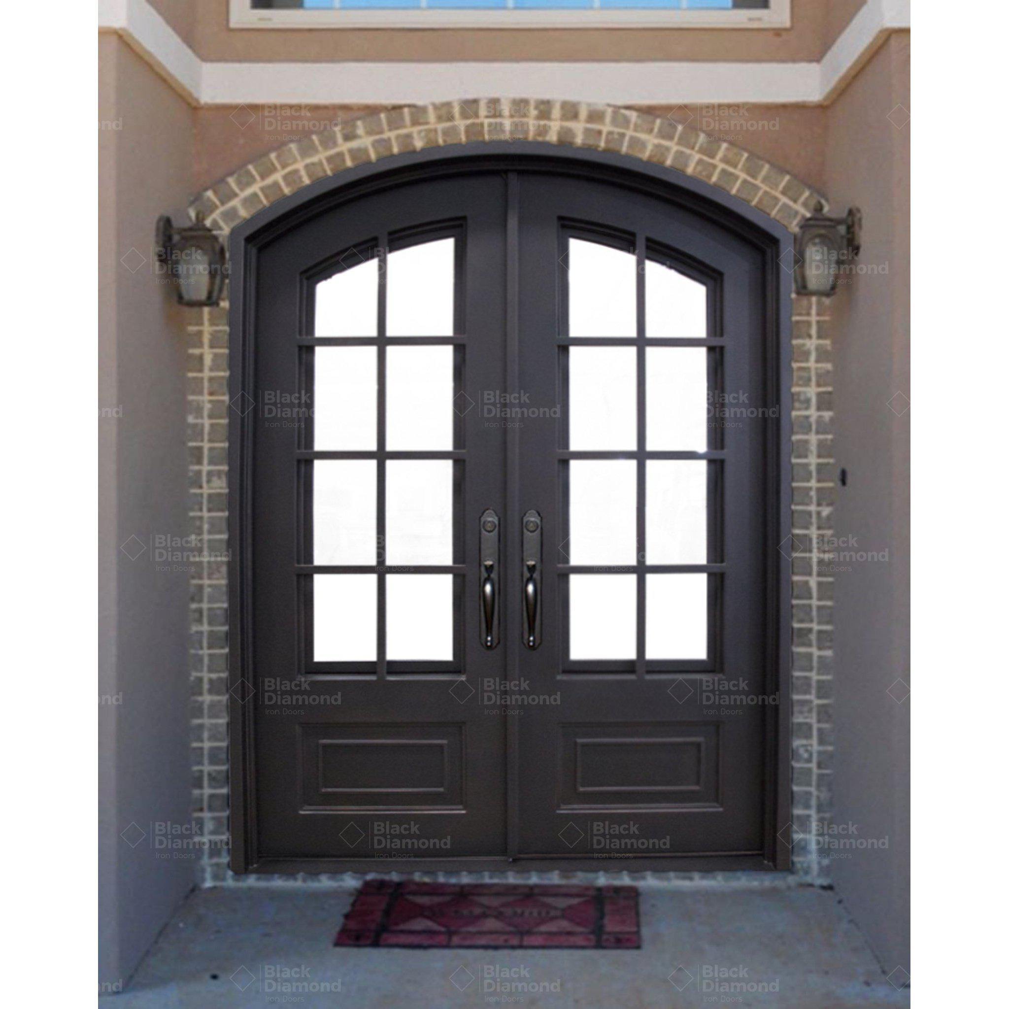 Pre-Order Keystone-Wrought Iron Doors-Black Diamond Iron Doors Pre-Order Keystone-Wrought Iron Doors-Black Diamond Iron Doors
