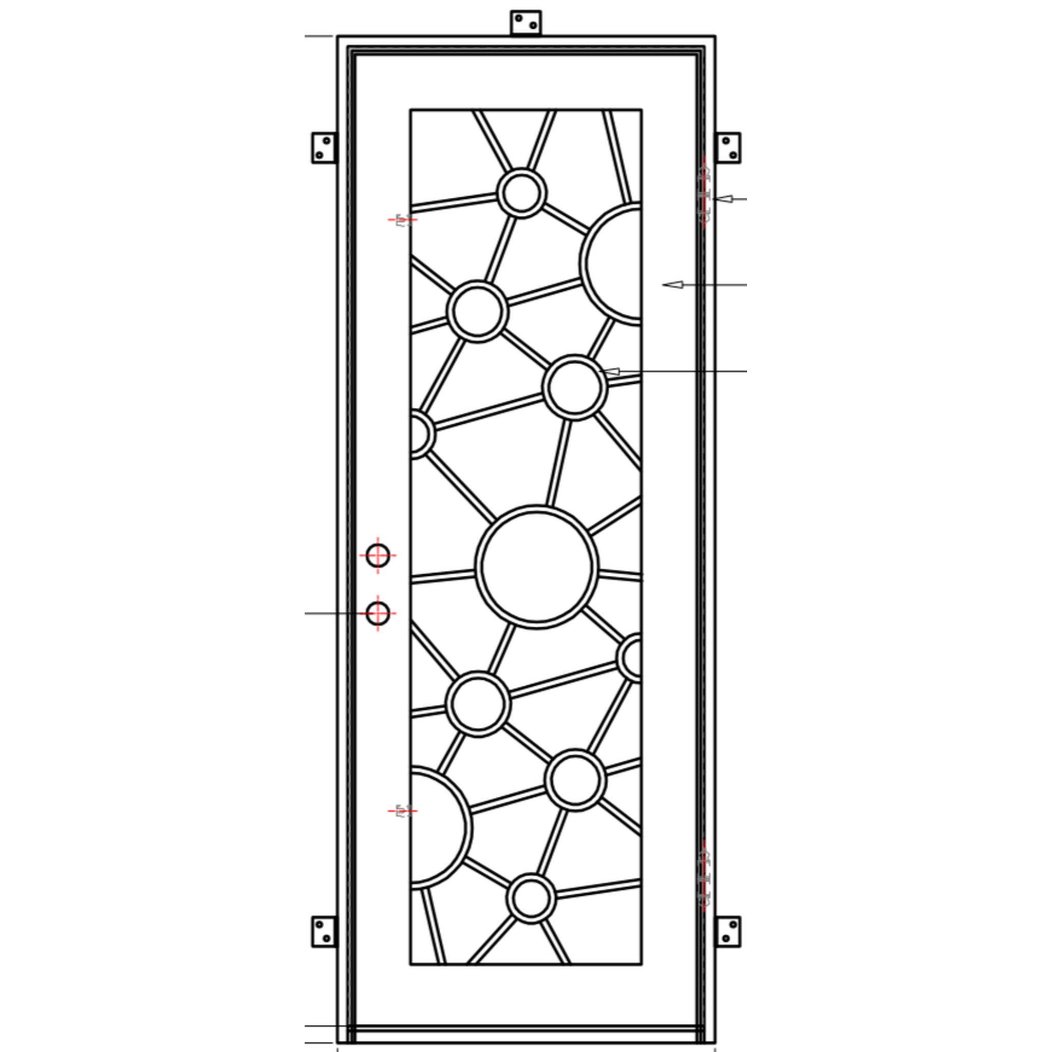 Pre-Order Austin-Wrought Iron Doors-Black Diamond Iron Doors Pre-Order Austin-Wrought Iron Doors-Black Diamond Iron Doors