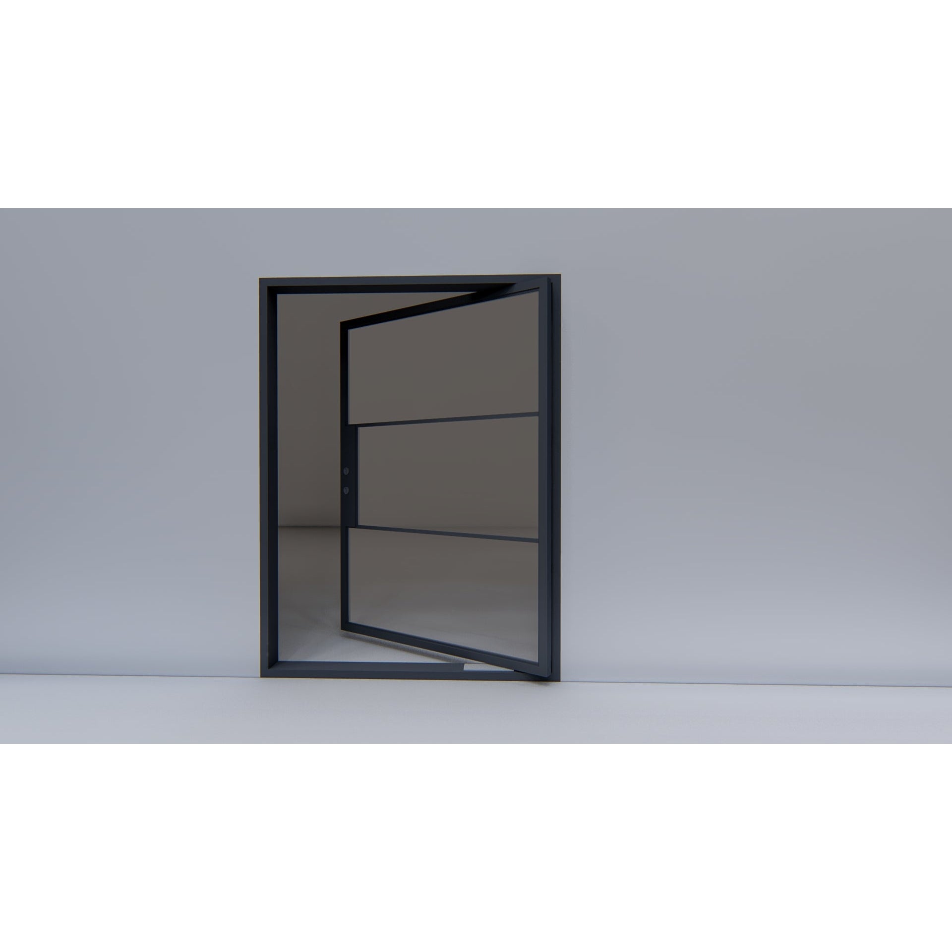 Pre-Order Light 3 (Pivot)-Pivot Doors-Black Diamond Iron Doors Pre-Order Light 3 (Pivot)-Pivot Doors-Black Diamond Iron Doors