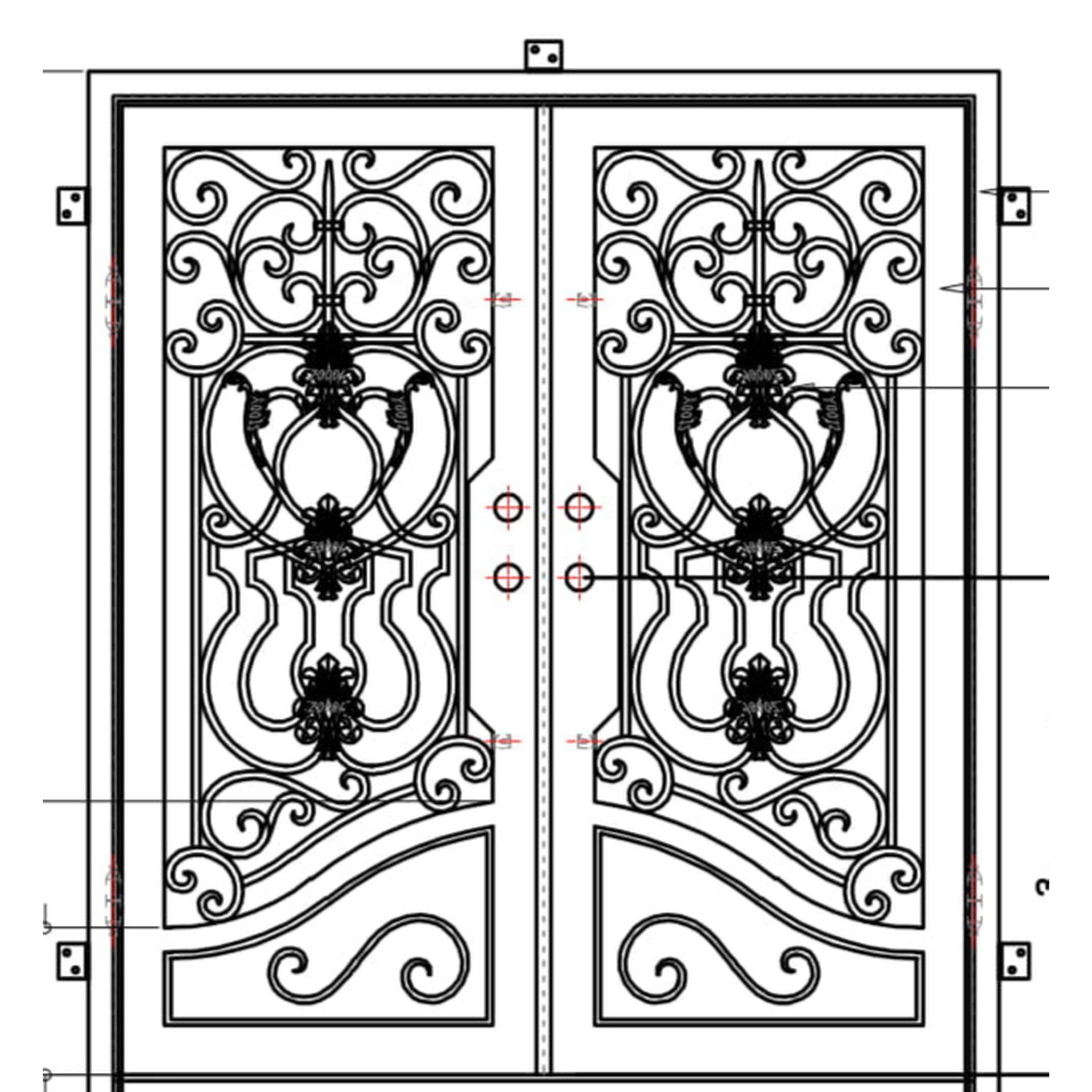 Pre-Order Denver-Wrought Iron Doors-Black Diamond Iron Doors Pre-Order Denver-Wrought Iron Doors-Black Diamond Iron Doors