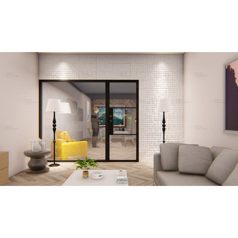 Pre-Order Light 3S Interior Single (No Threshold) (Cold Rolled Steel)-Slim Cold Rolled Steel Doors-Black Diamond Iron Doors Pre-Order Light 3S Interior Single (No Threshold) (Cold Rolled Steel)-Slim Cold Rolled Steel Doors-Black Diamond Iron Doors