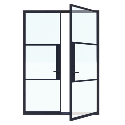 Light 3 - Double | Steel French Doors Light 3 - Double | Steel French Doors