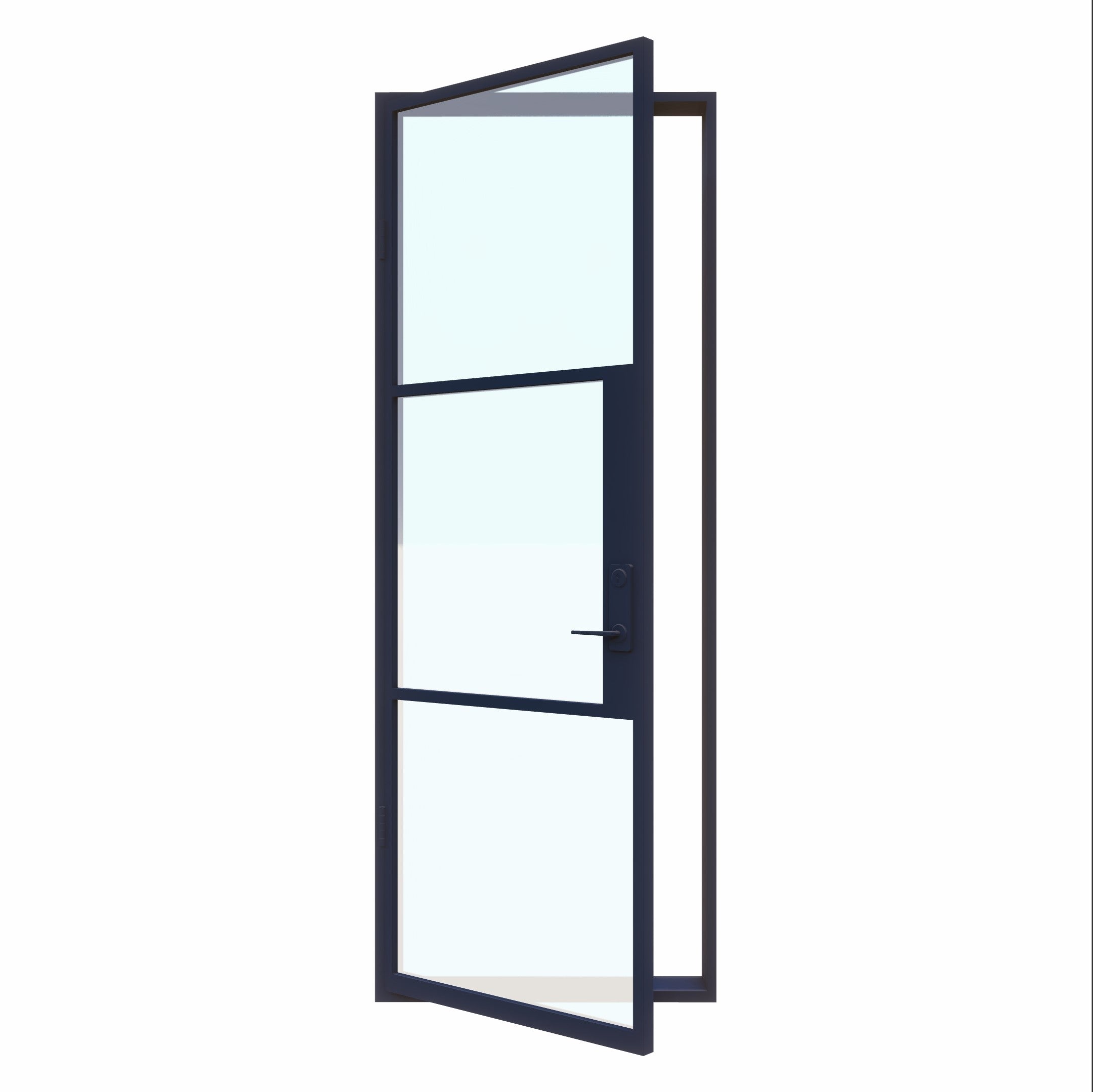 Light 3 - Single | Steel French Doors
