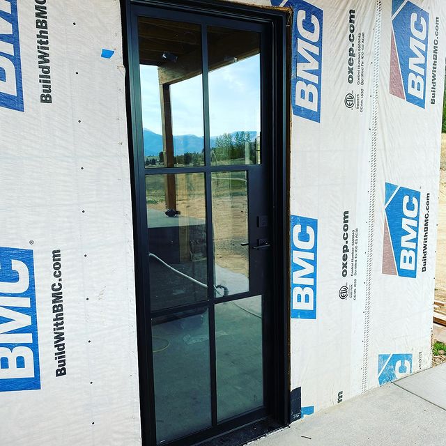 Pre-Order Light 6 - Single-Steel French Doors-Black Diamond Iron Doors Pre-Order Light 6 - Single-Steel French Doors-Black Diamond Iron Doors