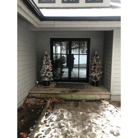 Light 6 - Double-Steel French Doors-Black Diamond Iron Doors Light 6 - Double-Steel French Doors-Black Diamond Iron Doors