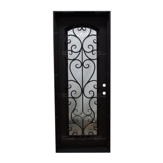 Pre-Order: Bormio | Wrought Iron Door (Ships 16-18 Weeks)