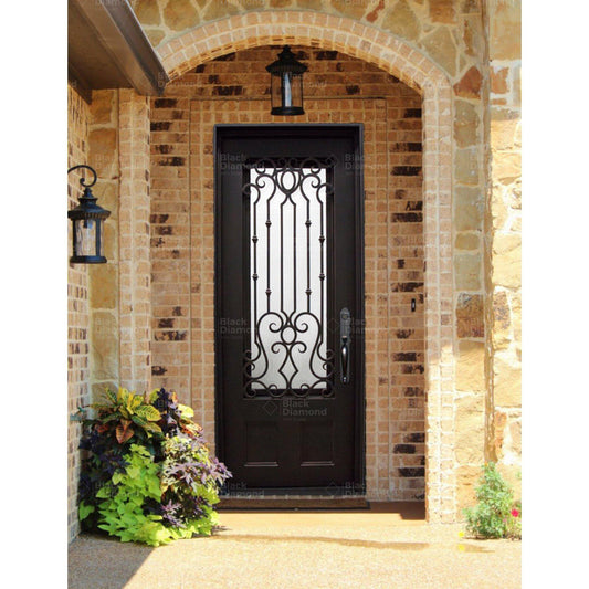 Pre-Order: Chamonix | Wrought Iron Door (Ships 16-18 Weeks)
