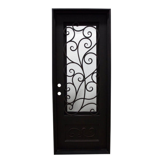 Pre-Order: Courchevel | Wrought Iron Door (Ships 16-18 Weeks)