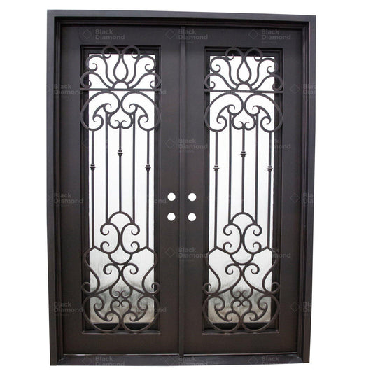 Pre-Order: Heavenly | Wrought Iron Door (Ships 16-18 Weeks)