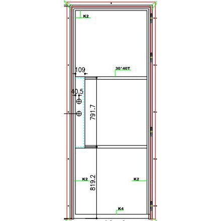 Pre-Order: Light 3S Single | Cold Rolled Steel French Doors (Ships 16-18 Weeks)
