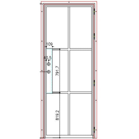 Pre-Order: Light 6S Single Interior (No Threshold) | | Cold Rolled Steel Doors (Ships 16-18 Weeks)