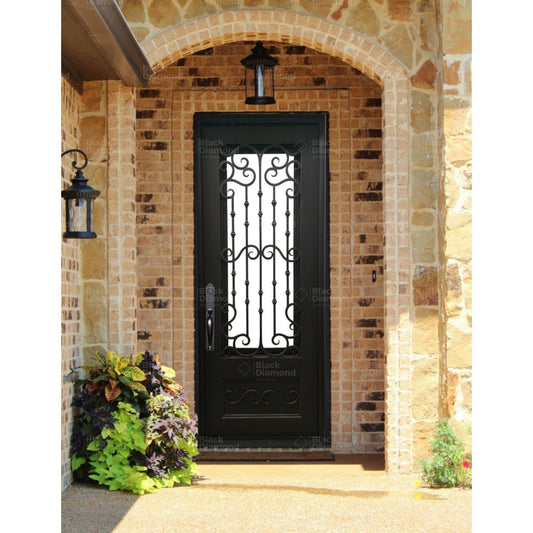 Pre-Order: St. Mortiz | Wrought Iron Door (Ships 16-18 Weeks)