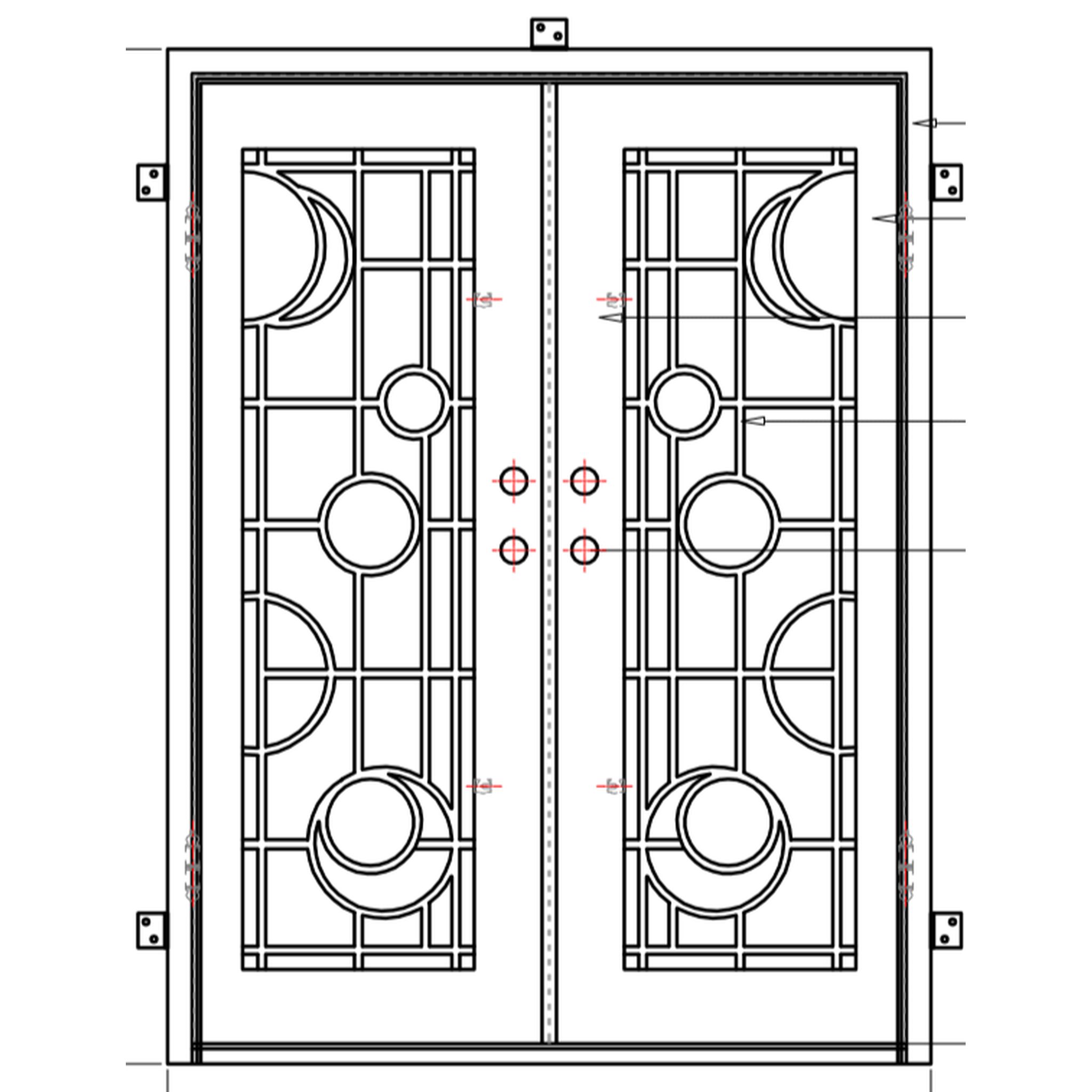 Pre-Order San Francisco-Wrought Iron Doors-Black Diamond Iron Doors Pre-Order San Francisco-Wrought Iron Doors-Black Diamond Iron Doors