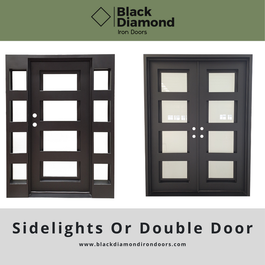 Differences Between Single And Double Iron Doors In Katy, Texas