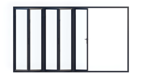 Light 1 - Aluminum Bi-Fold Door (Arriving 8/15/25) | Aluminum Bi-Fold Doors