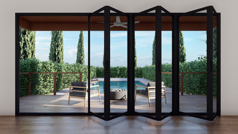 Light 1 - Aluminum Bi-Fold Door (Arriving 8/15/25) | Aluminum Bi-Fold Doors