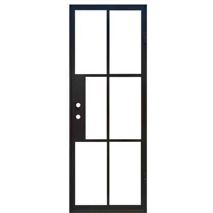 Light 6 Single (Cold Weather + Thermal Break) | Steel French Doors