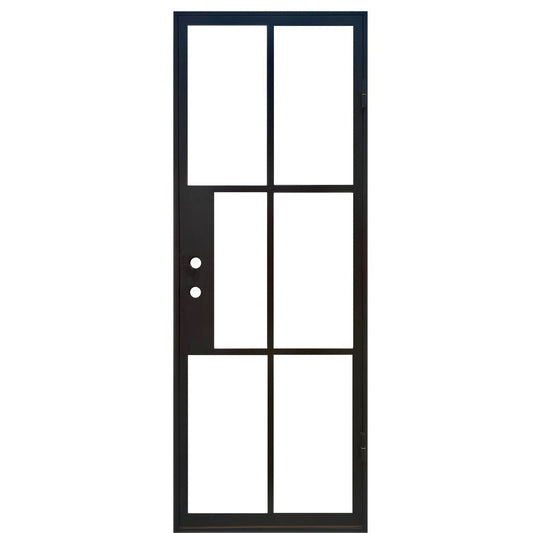 Light 6 Single (Cold Weather + Thermal Break) | Steel French Doors