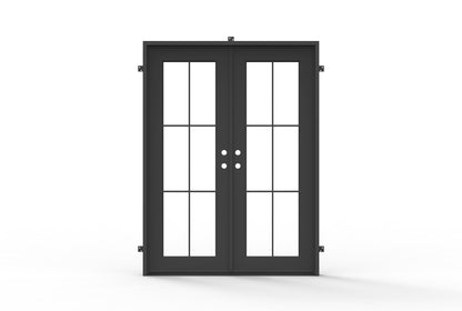 Beaver Creek Double | Wrought Iron Door