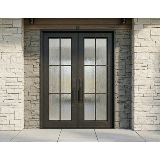 Beaver Creek Double | Wrought Iron Door