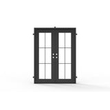 Pre-Order: Beaver Creek Double (Cold Weather + Thermal Break) | Wrought Iron Door (Ships 16-18 Weeks)