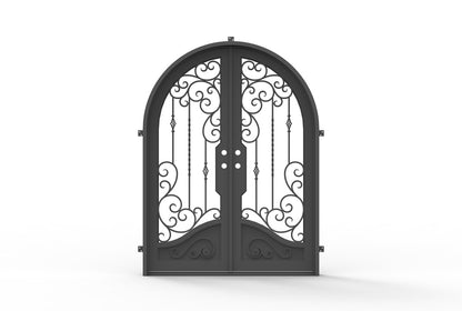 Big Sky 2 - Arch | Wrought Iron Door