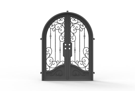 Big Sky 2 - Arch | Wrought Iron Door