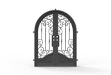 Big Sky 2 - Arch | Wrought Iron Door