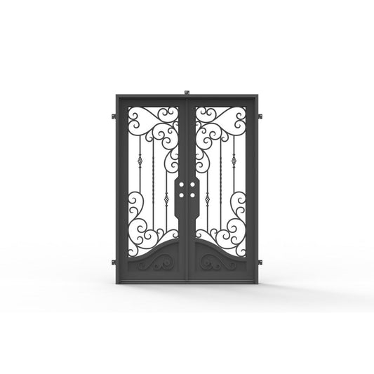 Pre-Order: Big Sky 2 Double | Wrought Iron Door (Ships 16-18 Weeks)