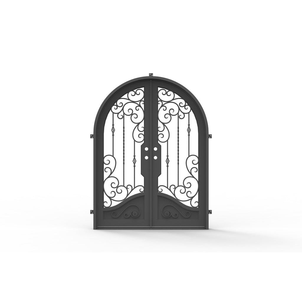 Pre-Order: Big Sky 2 Double | Wrought Iron Door (Ships 16-18 Weeks)
