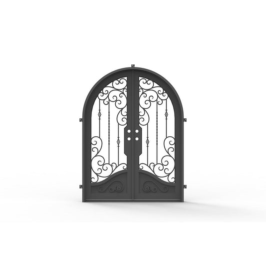 Pre-Order: Big Sky 2 Double | Wrought Iron Door (Ships 16-18 Weeks)