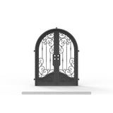Big Sky 2 - Arch | Wrought Iron Door