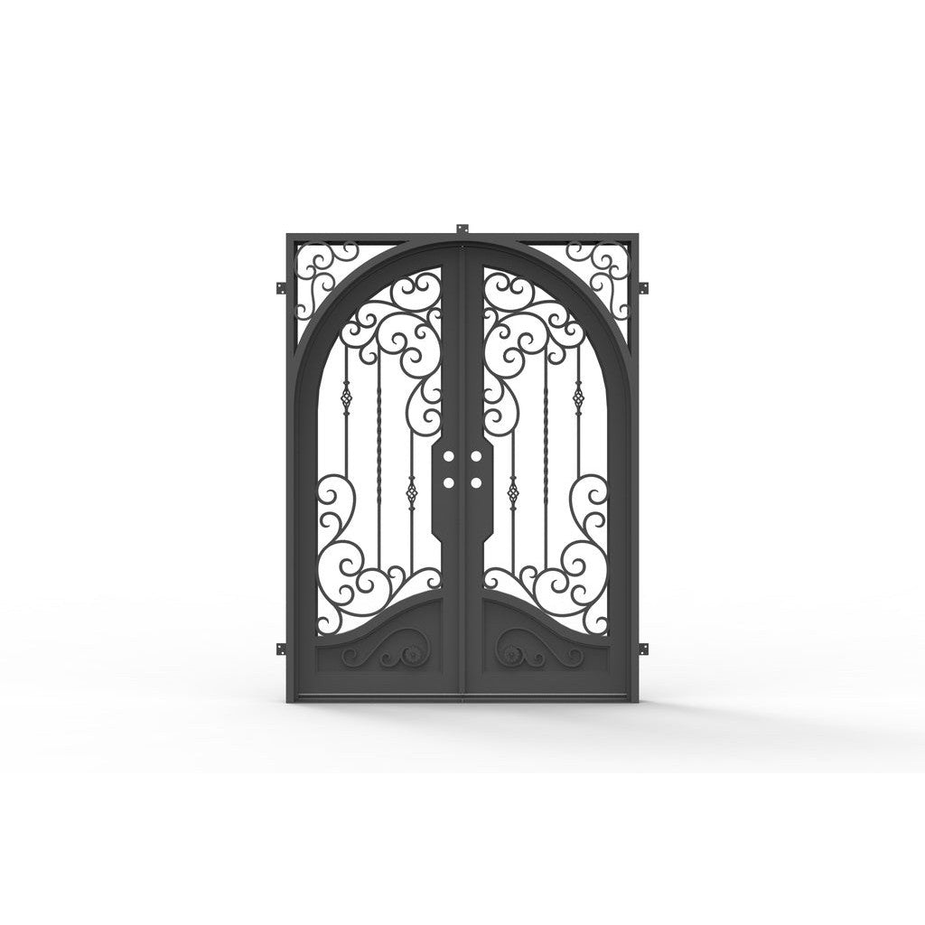 Pre-Order: Big Sky 2 Double | Wrought Iron Door (Ships 16-18 Weeks)