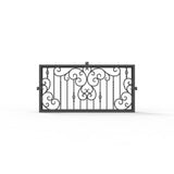 Pre-Order: Big Sky 2 Transom | Wrought Iron Door (Ships 16-18 Weeks)