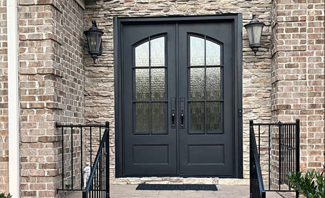 The Ultimate Guide: 7 Wrought Iron Door Designs For Homes – Black ...