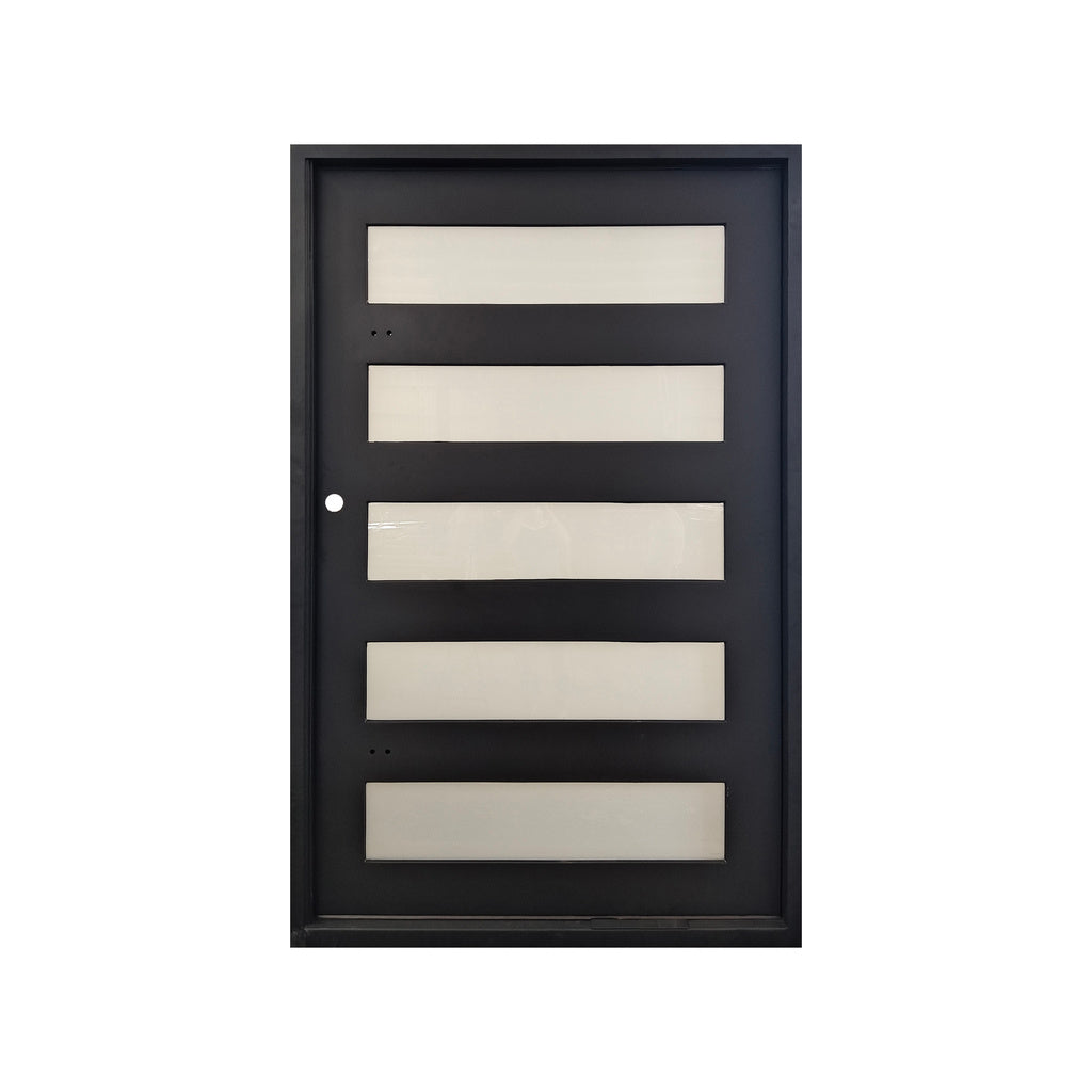 Pre-Order: Chicago 5 Pivot (Ships 22-24 Weeks) | Steel Pivot Doors