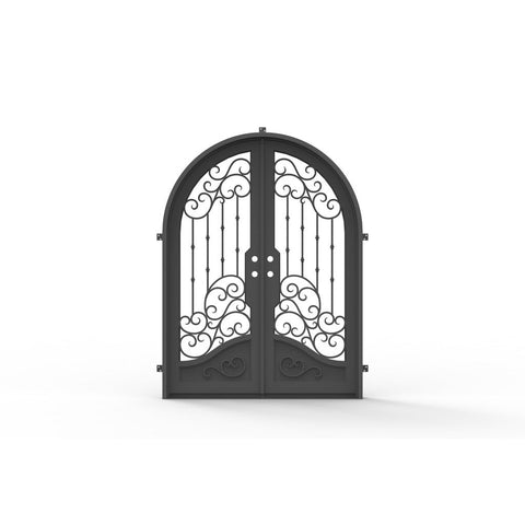 Dallas - Arch | Wrought Iron Door