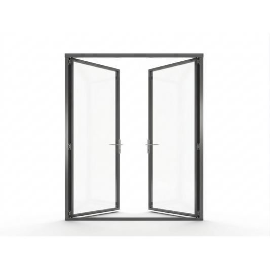Light 1  Double - Aluminum Hinged Door | Aluminum Hinged Doors