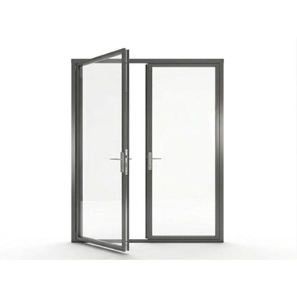 Light 1 Double - Aluminum Hinged Door | Aluminum Hinged Doors