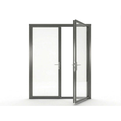 Light 1 Double - Aluminum Hinged Door | Aluminum Hinged Doors
