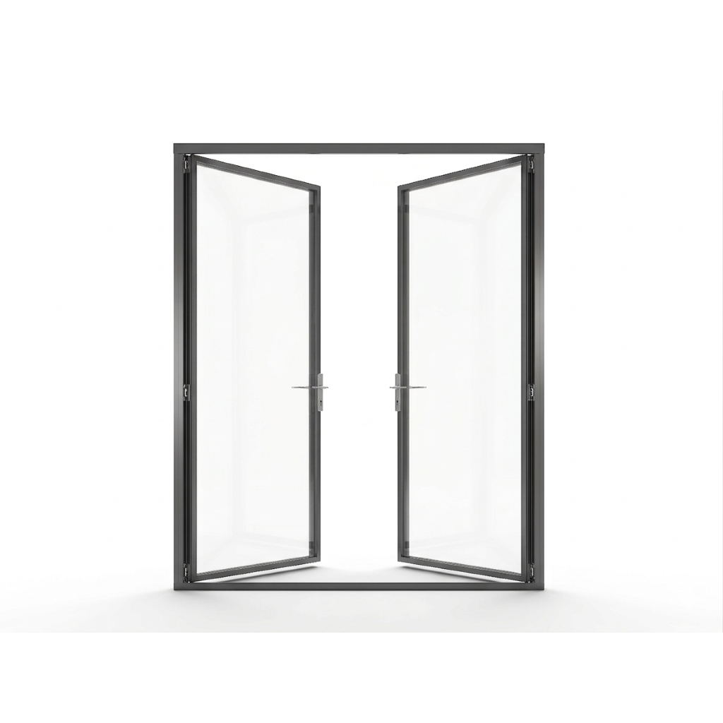 Light 1 Double - Aluminum Hinged Door | Aluminum Hinged Doors