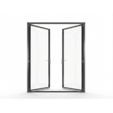 Light 1 Double - Aluminum Hinged Door | Aluminum Hinged Doors