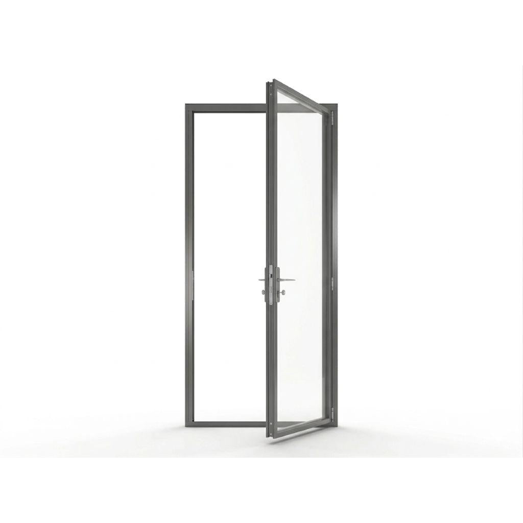 Light 1 Single - Aluminum Hinged Door | Aluminum Hinged Doors