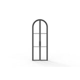 Light 3 Interior - Double - Arch | Steel Interior Door