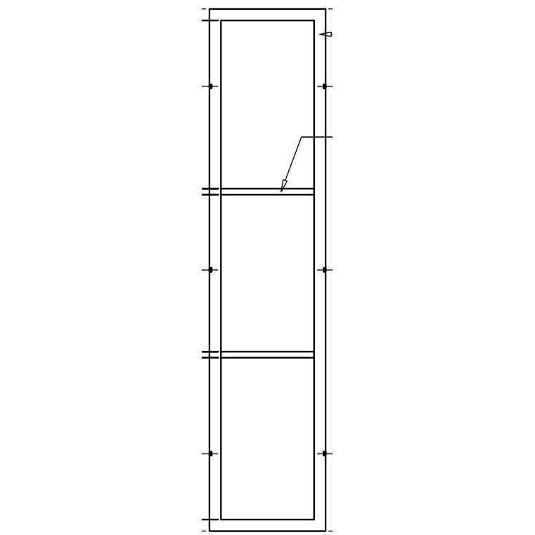 Light 3 Interior - Sidelight | Steel Interior Door