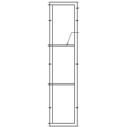 Light 3 Interior - Sidelight | Steel Interior Door