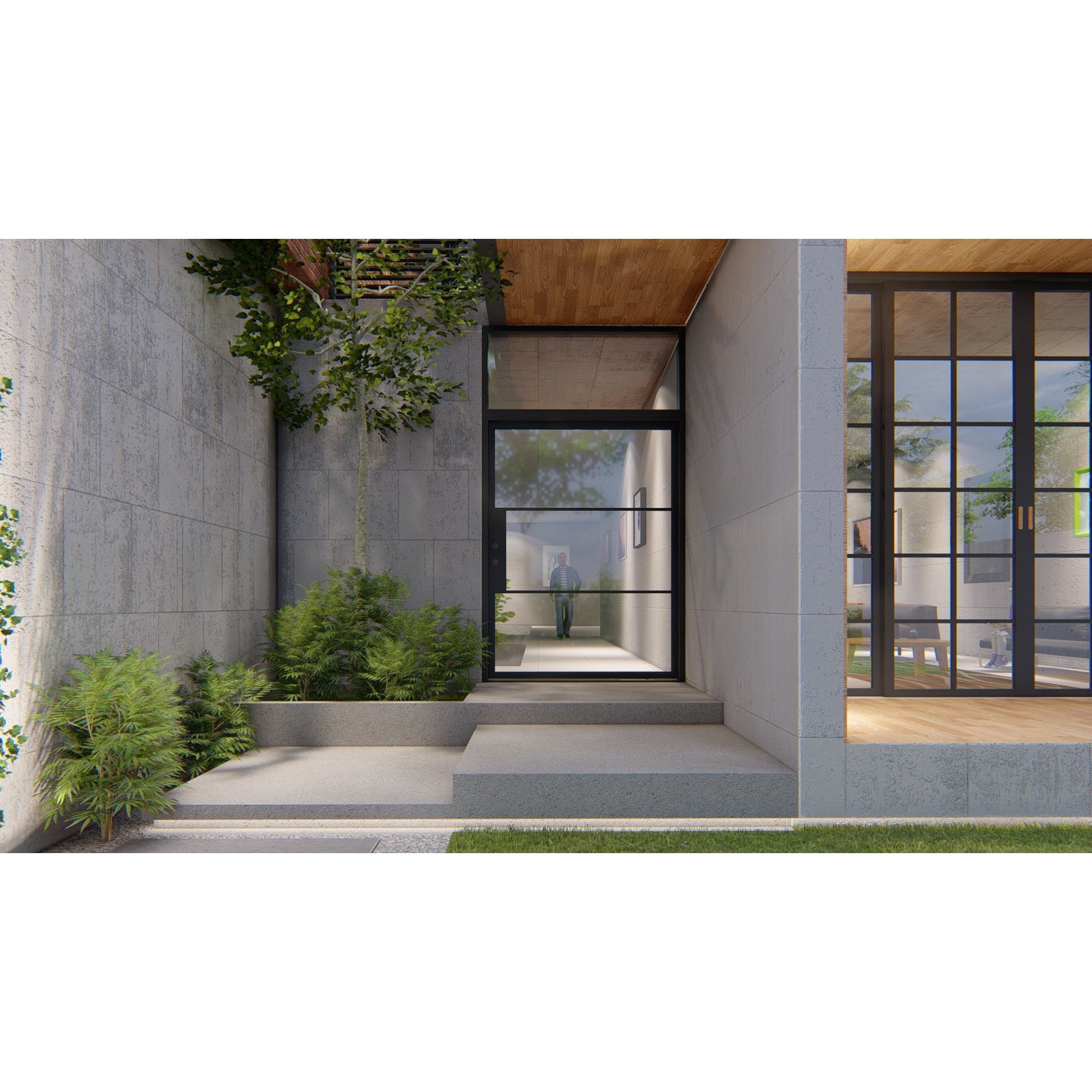 Light 3 - Pivot | Steel Pivot Doors