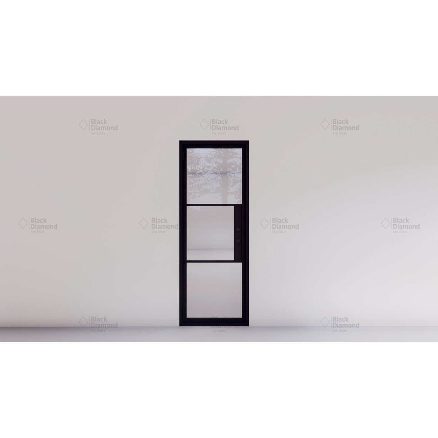Light 3 - Single (Cold Weather + Thermal Break) | Steel French Doors