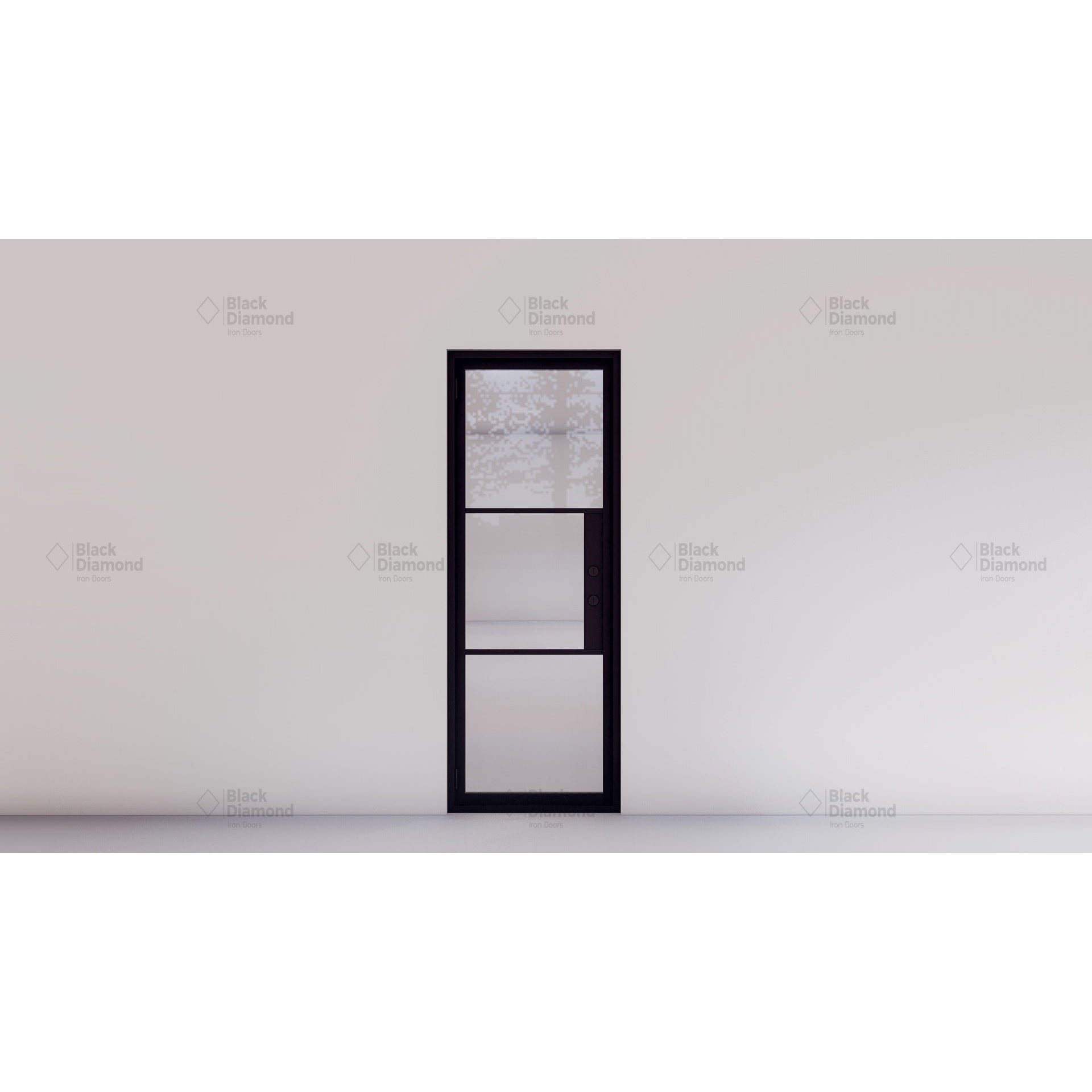 Light 3 - Single (Cold Weather + Thermal Break) | Steel French Doors