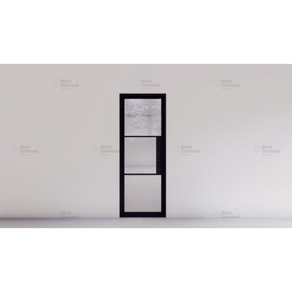Light 3 - Single (Cold Weather + Thermal Break) | Steel French Doors